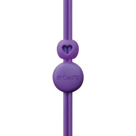 Sony MDR-EX40LP In-Ear Stereo Headphone, Deep Violet
