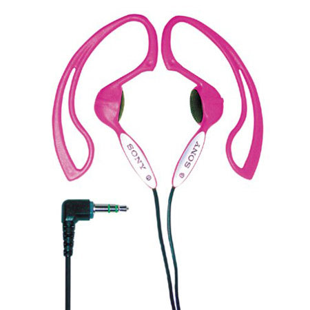 Sony MDRJ10/LTPNK Headphones, Earclip, Pink
