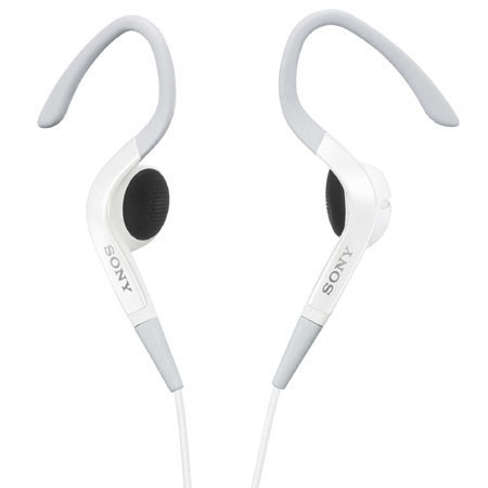 Sony MDR-J20 Clip Style Vertical In-the-Ear Headphones, White #MDRJ20WHITE