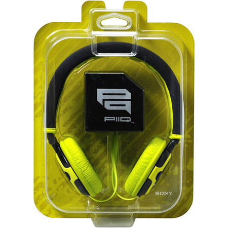 Sony MDR-PQ2 PIIQ Smooth Giiq On-Ear Headphones, Green