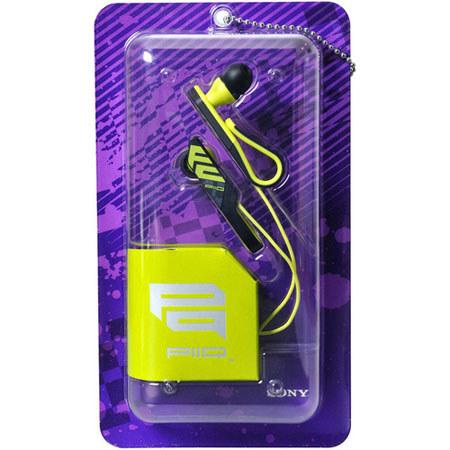 Sony MDR-PQ4 PIIQ Qlasp Clip-On Headphones, Green