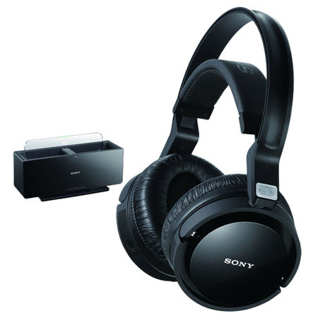 Sony MDRRF4000K Headphones with 40mm Drivers, Wireless