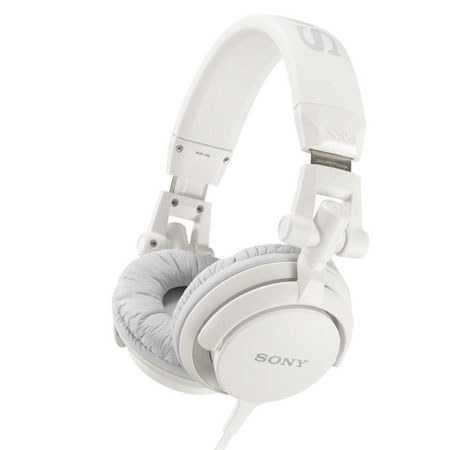 Sony MDR-V55 DJ Style Headphones, White