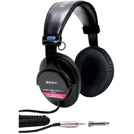 Sony MDRV6 Stereo Studio Series Headphones Closed Back