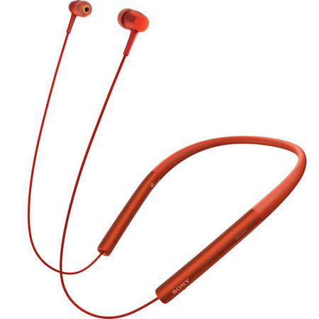 Sony MDREX750BT h.ear in Wireless Bluetooth In-Ear Headphones, Cinnabar Red