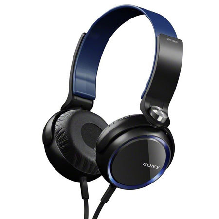 Sony MDRXB400 XB Series Extra Bass Headphones, Blue