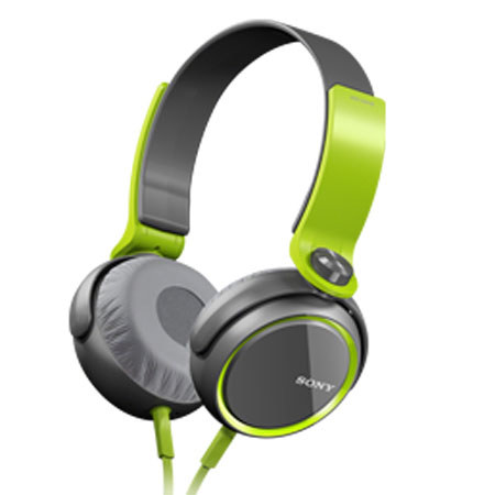 Sony MDRXB400 XB Series Extra Bass Headphones, Green