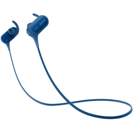 Sony XB50BS EXTRA BASS Sports Bluetooth In-Ear Headphones with Mic, Blue
