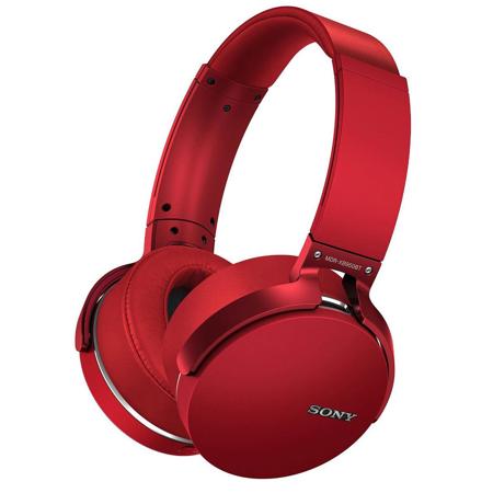 Sony MDR-XB950BT EXTRA BASS Bluetooth Headset with Microphone, Red