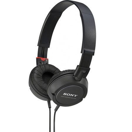 Sony MDR-ZX100 Stereo Headphones, Black