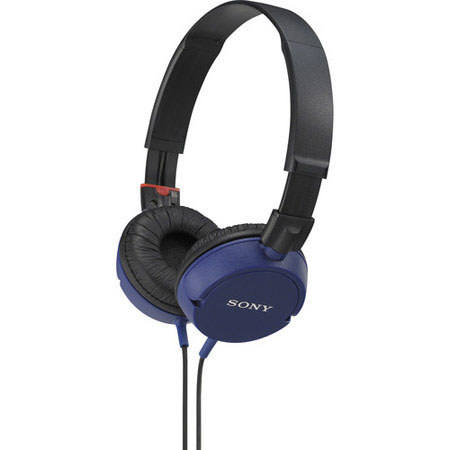 Sony MDR-ZX100 ZX Series Stereo Headphones, Blue