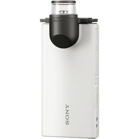Sony MHS-FS1K/W 2 Hours Bloggie Camera Kit, White