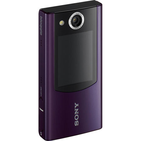 NEW Sony 4GB HD Bloggie Duo Camera, Violet MHSFS2/V