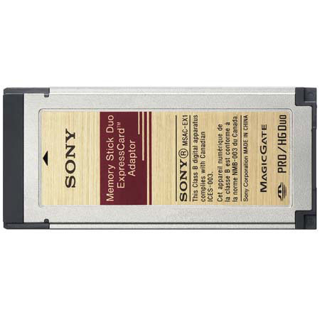 Sony Memory Stick PRO-HG Duo Express Card Adaptr