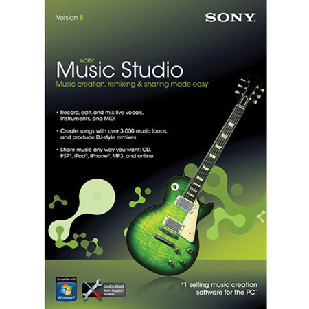 Sony Acid Music Studio 8 for Windows