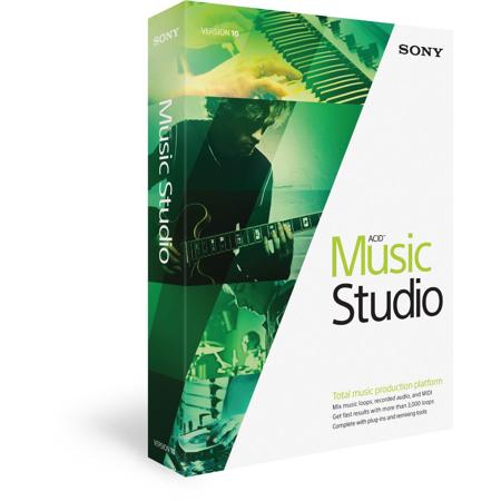 Sony ACID Music Studio 10 Production Platform, Site-Licenses, Boxed