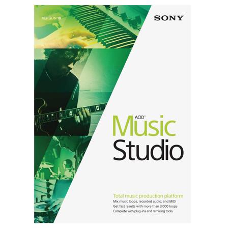 Sony ACID Music Studio 10: A Total Music Production Platform, Retail Package