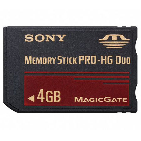 Sony MSEX4GD 4GB Memory Stick Pro-HG Duo