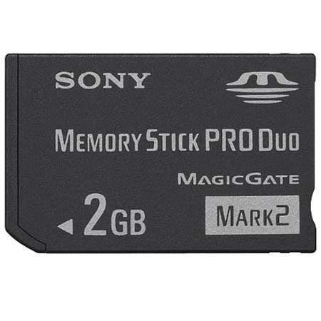 Sony 2 GB Memory Stick Pro Duo Mark 2 Memory Card