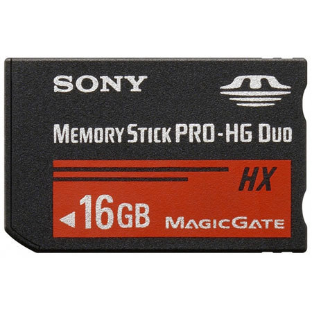Sony 16GB Memory Stick Pro HG Duo HX Memory Card
