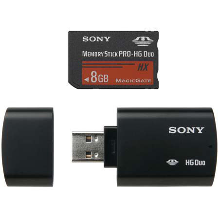 Sony 8GB Memory Stick Pro HG Duo HX Memory Card USB