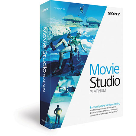 Sony Movie Studio 13 Platinum: Video Editing and DVD Creation, Retail Package