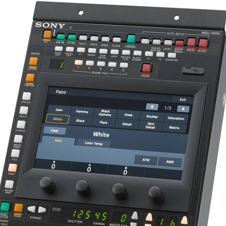 Sony MSU-3500 Master Setup Unit Multi Camera Remote Control Panel