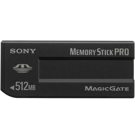 Sony 512mb Memory Stick Pro Memory Card.