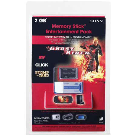 Sony MSMT2GEP3 2 GB Memory Stick Entertainment Pack