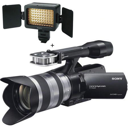 Sony NEX-VG20H HD Handycam Camcorder, 18-200mm Lens, Bundle w