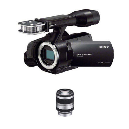 Sony NEX-VG30 Camcorder - Bundle - with Sony 18-200mm f/3.5-6.3 OSS E-mount Lens