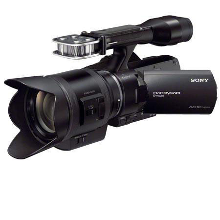 Sony NEX-VG30H Camcorder w/18-200 Lens, Bundle w/Spare Batt, Mic, Case, Contrllr