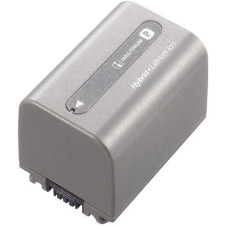 Sony NP-FP71, P Series Hybrid Info Lithium Rechargeable Battery for Camcorders.