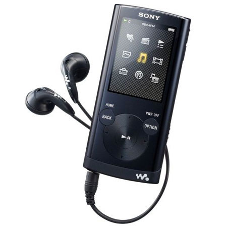 Sony E Series 8GB Walkman Video MP3 Player, Black
