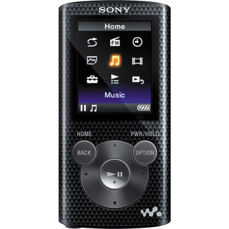 Sony Walkman NWZ-E384 8GB MP3 Digital Player, Black
