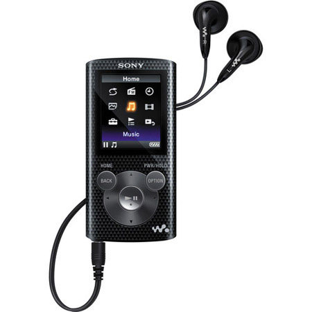 Sony Walkman NWZ-E385 16GB MP3 Digital Player, Black