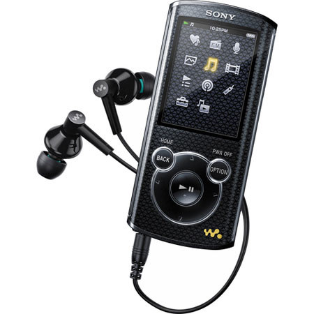 Sony E Series 8GB Walkman Video MP3 Player w/Mic, Black