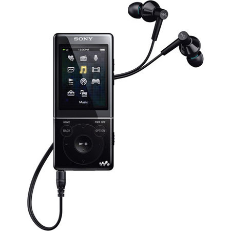 Sony NWZ-E473 4GB Walkman Audio/Video Player - Black