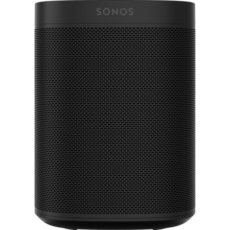 Sonos One (Gen 2) Smart Speaker with Built-In Alexa Voice Control, Wi-Fi, Black