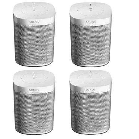 Sonos One Gen 2 Bluetooth Sonos One (Gen 2) Smart Speaker 4-Pack