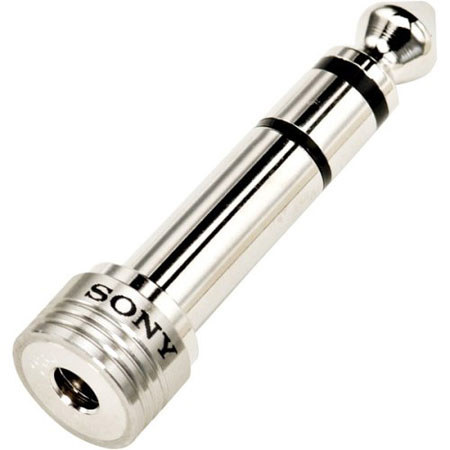 Sony Mini Stereo 3.5mm to 1/4TRS Stereo Headphone Adptr