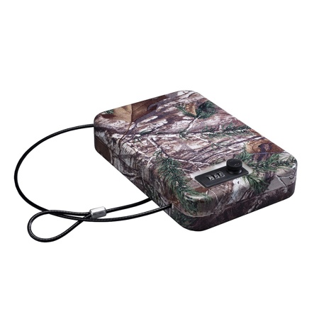 Stack-On Portable Case with Combination Lock, Realtree Xtra