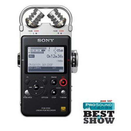 Sony PCM-D100 Portable High Resolution Audio Recorder