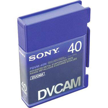 Sony PDVM-40N Mini DVCAM Metal Evaporated Video Tape