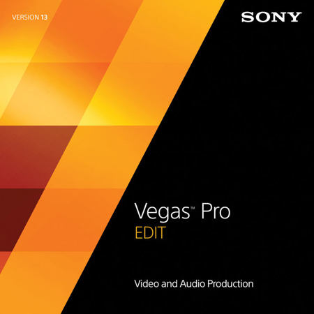 Sony Vegas Pro 13 Edit Upgrade, Download