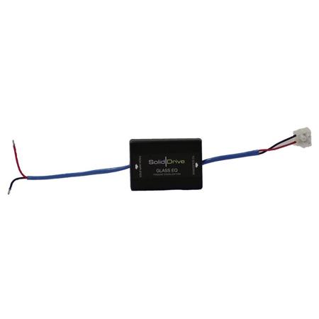 SolidDrive Glass Passive Equalization Module for SD1g Sound Transducer, Black