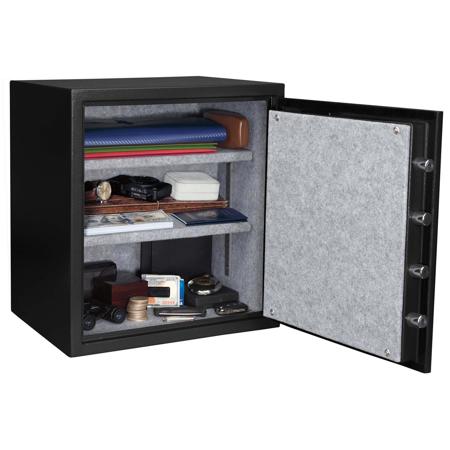 Stack-On Personal Fireproof Firearm Safe, 2.0 cu. ft. Volume, Black