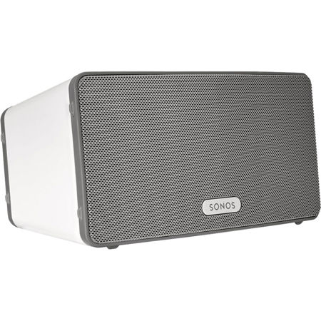 Sonos PLAY:3 Mid-Sized Wireless Smart Speaker for Streaming Music, White
