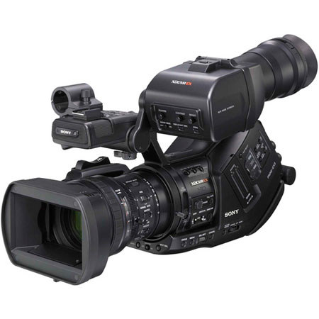Sony PMW-EX3 XDCAM EX HD Camcorder, 1/2" Exmor CMOS Sensors, Interchangeable 1/2" Lens System