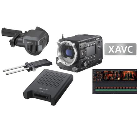 Sony PMW-F5 with 4K Upgrade License Installed and DVF-EL100 OLED Viewfinder